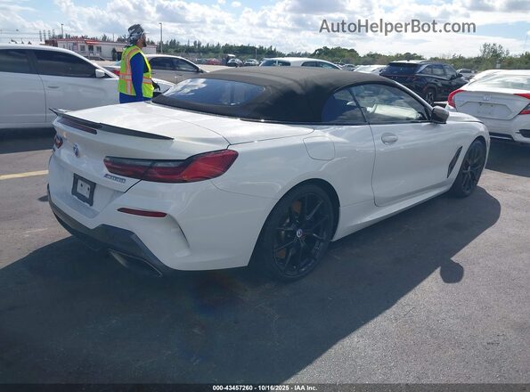 WBAFY4C07NCH97021 2022 BMW M8 White Tył prawy