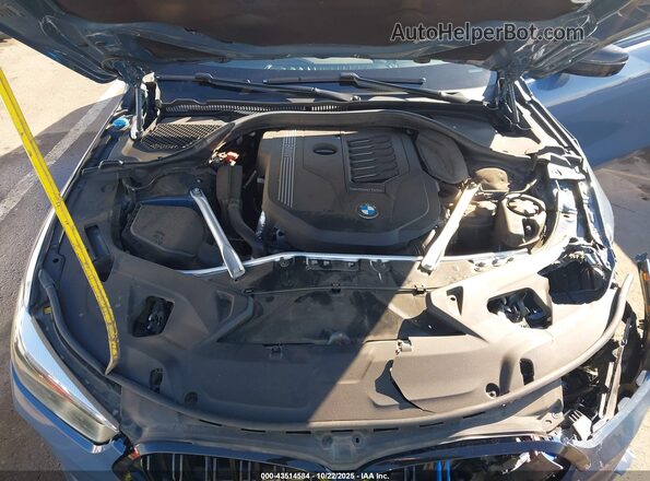 WBAGV2C02NCH67667 2022 BMW 840 GRAN COUPE Light Blue 