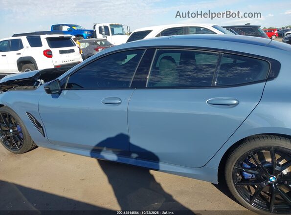 WBAGV2C02NCH67667 2022 BMW 840 GRAN COUPE Light Blue 