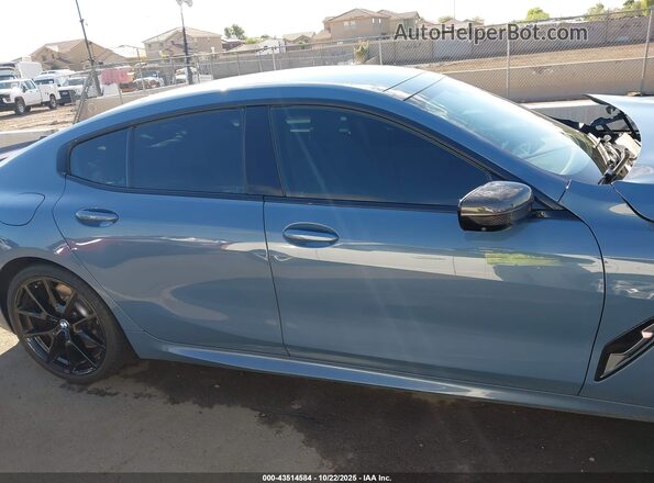 WBAGV2C02NCH67667 2022 BMW 840 GRAN COUPE Light Blue 