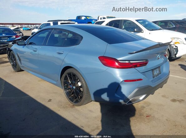 WBAGV2C02NCH67667 2022 BMW 840 GRAN COUPE Light Blue 