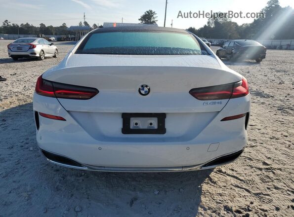 WBAGV2C05LCD46684 2020 BMW 8 SERIES White Rear view