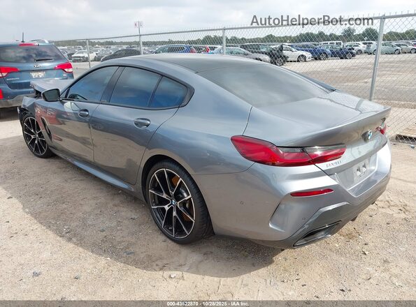 WBAGV2C09MCG42731 2021 BMW 8 SERIES Silver Հետևի ձախ