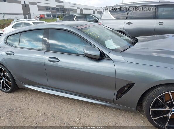 WBAGV2C09MCG42731 2021 BMW 8 SERIES Silver Սալոնի հետևի տեսք