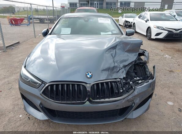 WBAGV2C09MCG42731 2021 BMW 8 SERIES Silver Սարքավորումների վահանակի տեսք