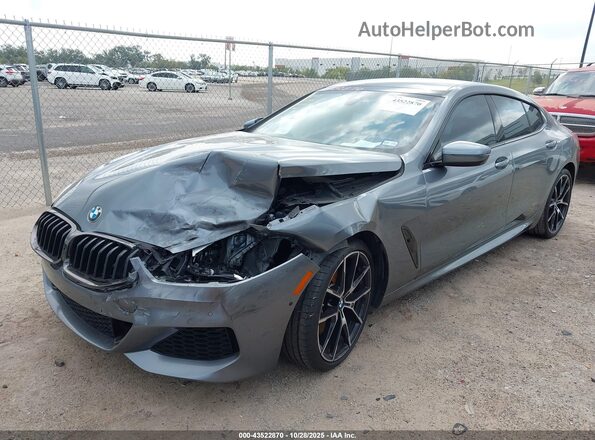 WBAGV2C09MCG42731 2021 BMW 8 SERIES Silver Դիմացի տեսք