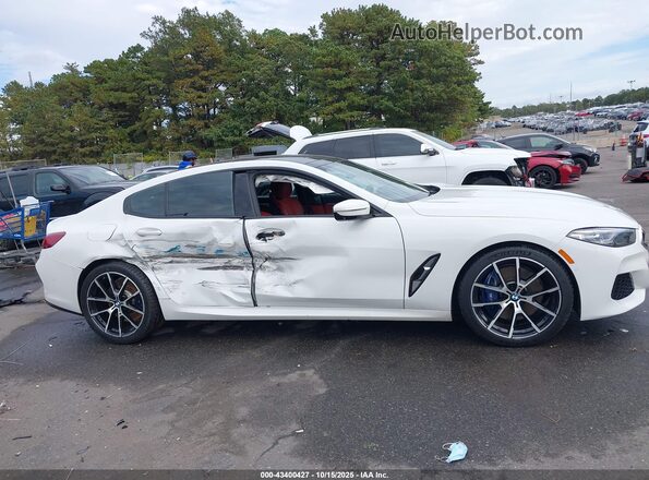 WBAGV4C04LCD73547 2020 BMW 8 SERIES White Вид задньої частини салону