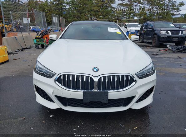WBAGV4C04LCD73547 2020 BMW 8 SERIES White Вид щитка приладів