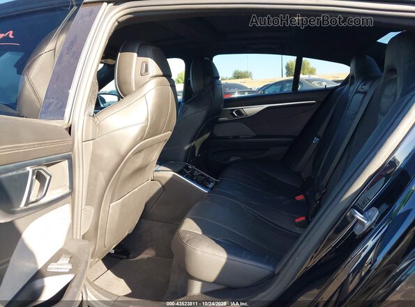 WBAGV4C09PCL67178 2023 BMW 8 SERIES Blue Vista de la etiqueta del VIN