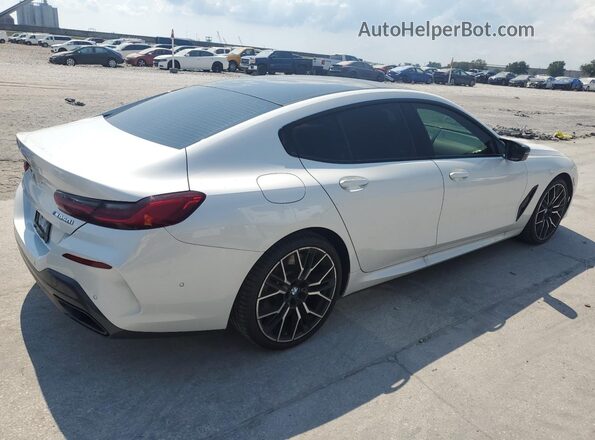 WBAGV8C01PCL69188 2023 BMW M8 White Հետևի աջ