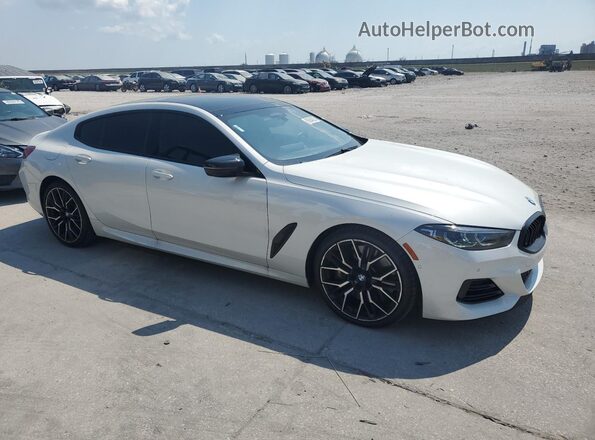 WBAGV8C01PCL69188 2023 BMW M8 White Առջևի աջ
