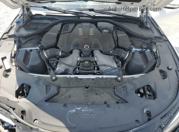 WBAGX0C10NCK00670 2022 BMW ALPINA White უკანა სალონის ხედი