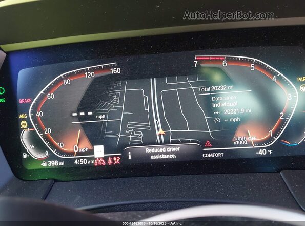 WBAHF3C02PWY11687 2023 BMW Z4 White Vista de los asientos traseros