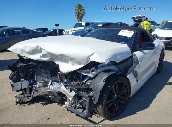 WBAHF3C02PWY11687 2023 BMW Z4 White Vista tres cuartos delantera izquierda