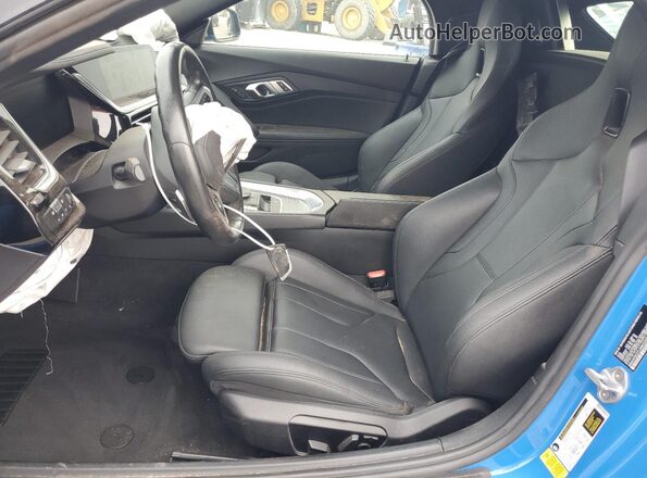 WBAHF9C07LWW33322 2020 BMW Z4 Синий Вид салона спереди