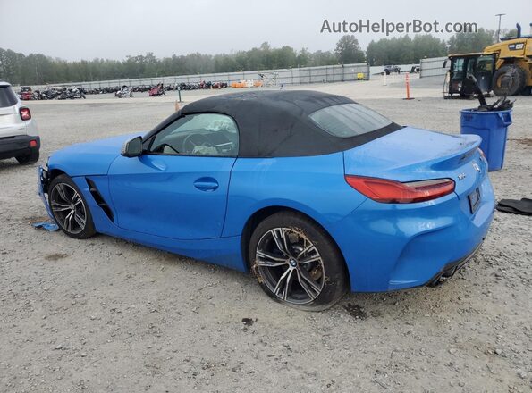 WBAHF9C07LWW33322 2020 BMW Z4 Синий Задняя левая четверть