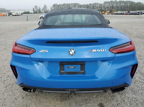 WBAHF9C07LWW33322 2020 BMW Z4 Синий Вид сзади