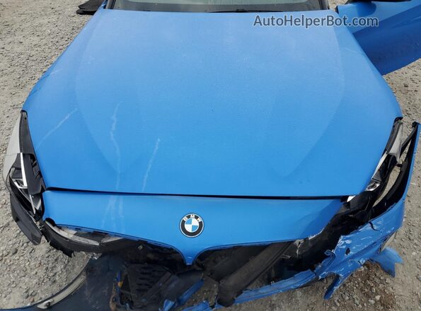 WBAHF9C07LWW33322 2020 BMW Z4 Синий Вид задней части салона