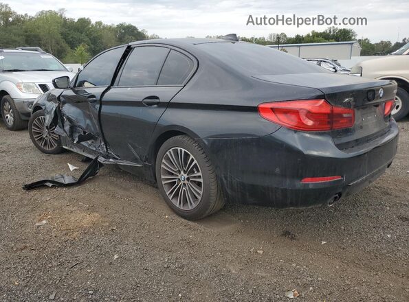 WBAJA7C33HWA70875 2017 BMW 5 SERIES Black Задня ліва чверть