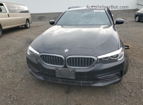 WBAJA7C33HWA70875 2017 BMW 5 SERIES Black Вид спереду