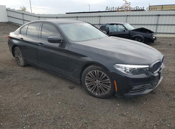 WBAJA7C33HWA70875 2017 BMW 5 SERIES Black Передня права чверть