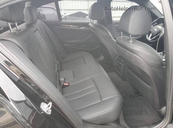 WBAJA7C33HWA70875 2017 BMW 5 SERIES Black Вид задніх сидінь