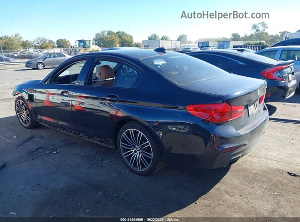 WBAJA9C05LCD31807 2020 BMW 5 SERIES Dark Blue Vista interior de 360 grados