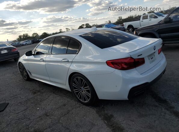 WBAJB9C52JB285992 2018 BMW M5 White Հետևի ձախ