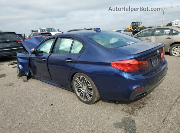 WBAJB9C58JB286290 2018 BMW M5 Blue Tył lewy