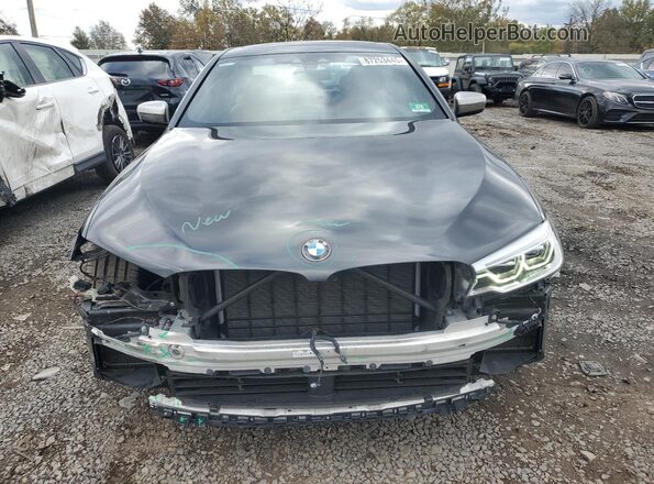 WBAJB9C59KB288194 2019 BMW M5 Black წინა ხედი