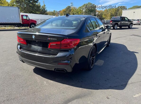 WBAJB9C5XJB035707 2018 BMW M5 Черный Передняя правая четверть