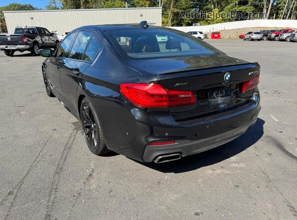 WBAJB9C5XJB035707 2018 BMW M5 Черный Задняя правая четверть