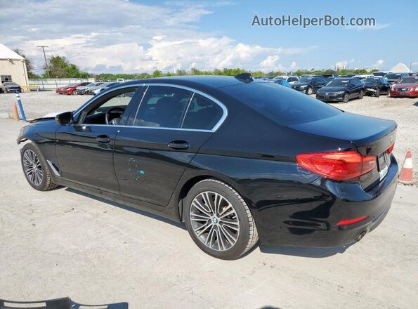 WBAJR3C01LCE66725 2020 BMW 5 SERIES Black Trasero izquierdo