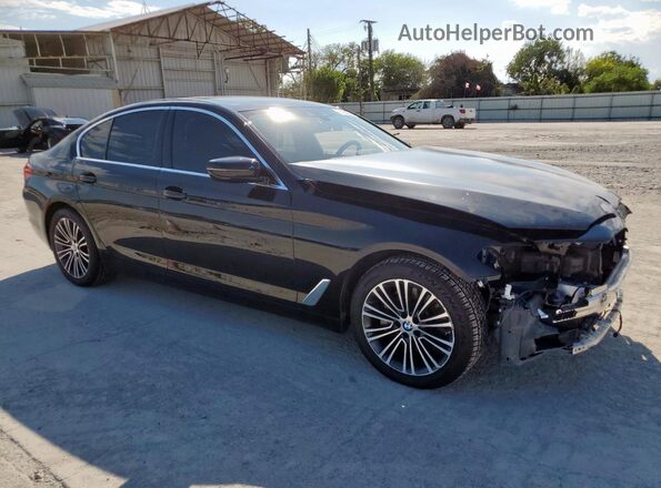 WBAJR3C01LCE66725 2020 BMW 5 SERIES Black Delantero derecho