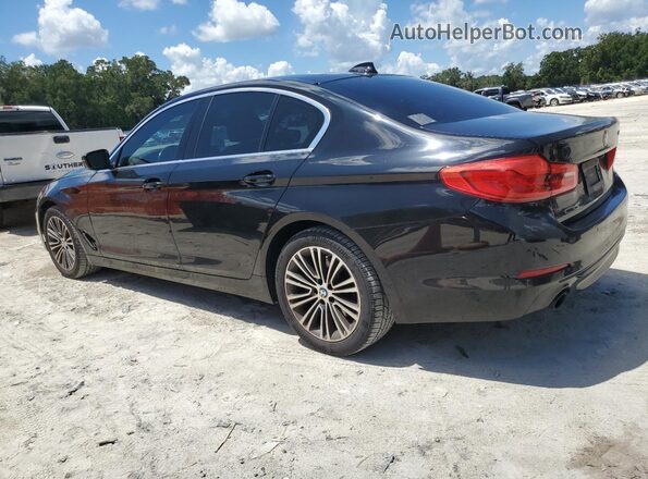 WBAJR3C01LWW58996 2020 BMW 5 SERIES Черный Задняя левая четверть