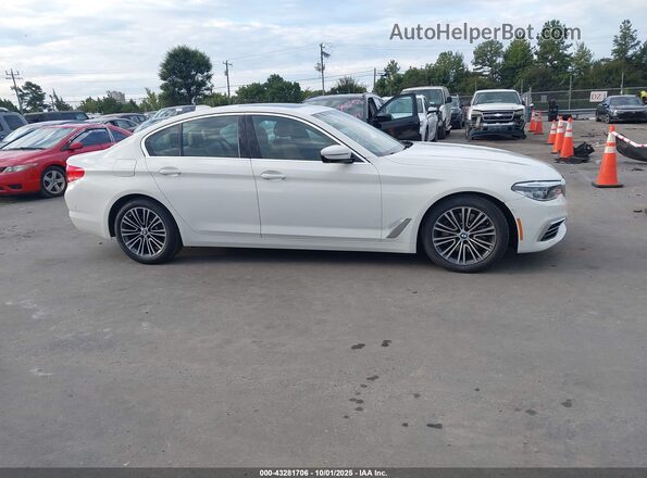 WBAJR3C01LWW69450 2020 BMW 5 SERIES White Սալոնի հետևի տեսք