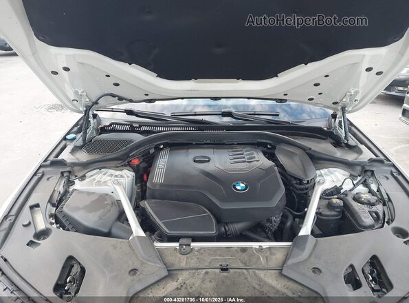 WBAJR3C01LWW69450 2020 BMW 5 SERIES White Հետևի տեսք