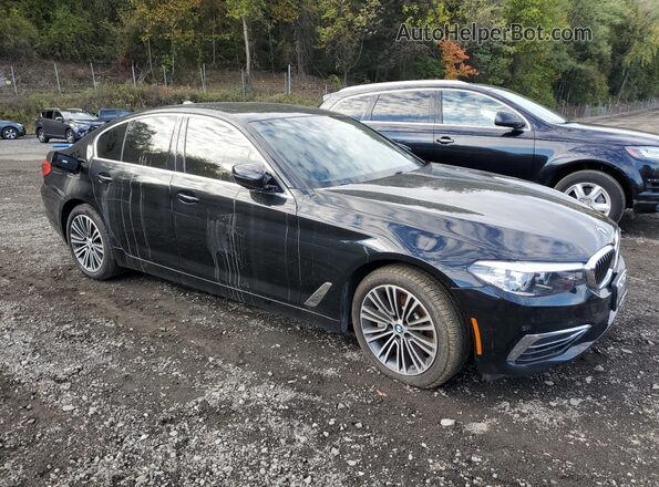 WBAJR3C09LCD75394 2020 BMW 5 SERIES Black Przód prawy