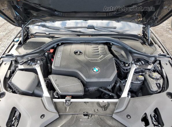 WBAJR3C09LCD75394 2020 BMW 5 SERIES Black Widok wnętrza z tyłu