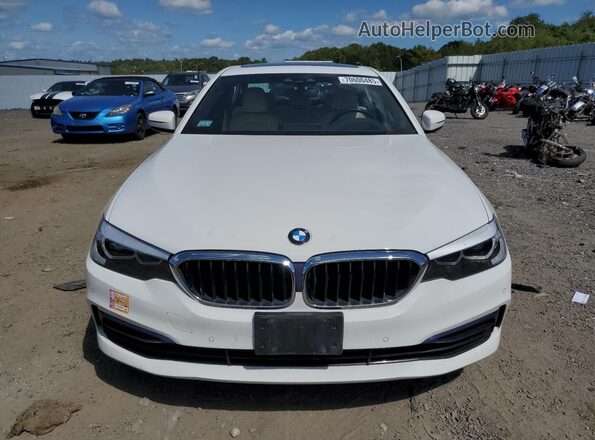 WBAJR7C05LWW80412 2020 BMW 5 SERIES Белый Вид спереди