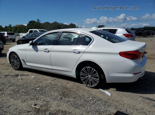 WBAJR7C05LWW80412 2020 BMW 5 SERIES Белый Задняя левая четверть