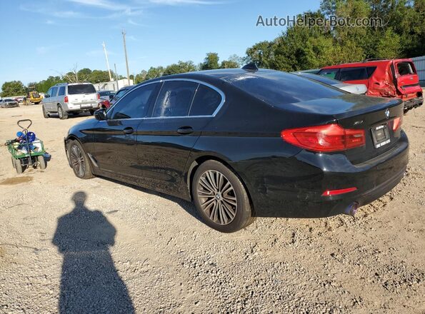 WBAJR7C07LWW65409 2020 BMW 5 SERIES Black Հետևի ձախ