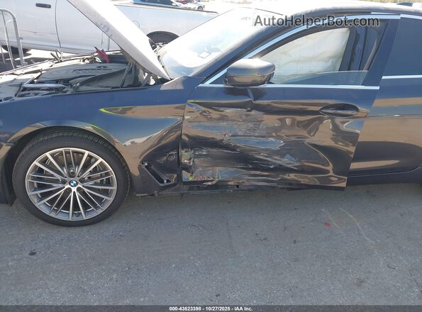 WBAJS1C08LCD37549 2020 BMW 5 SERIES Black წინა ხედი