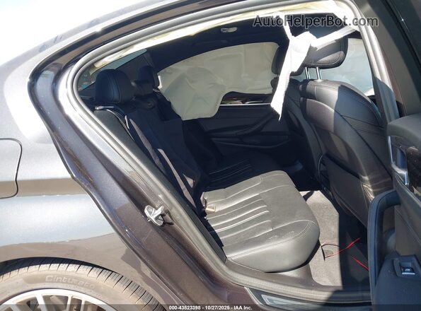 WBAJS1C08LCD37549 2020 BMW 5 SERIES Black VIN კოდის სტიკერის ხედი