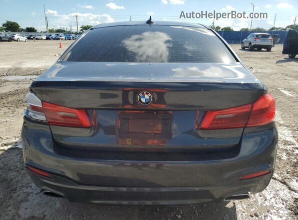 WBAJS3C04LCD63111 2020 BMW 5 SERIES Gray Widok z tyłu