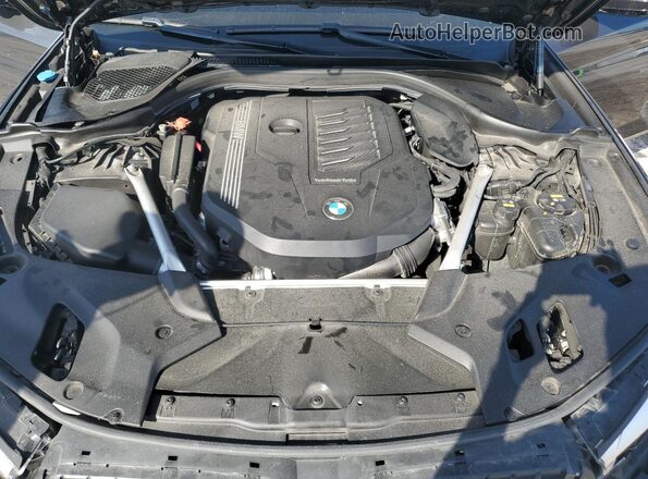 WBAJS3C04LCD63111 2020 BMW 5 SERIES Gray Widok wnętrza z tyłu