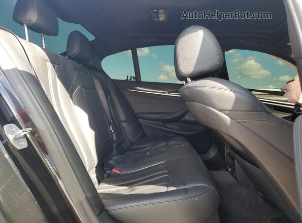 WBAJS3C04LCD63111 2020 BMW 5 SERIES Gray Widok tylnych siedzeń