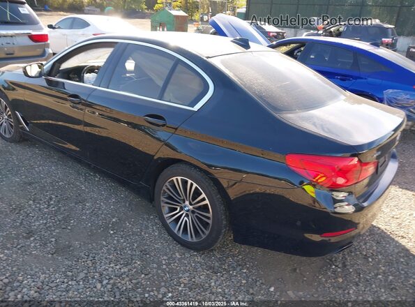 WBAJS3C08LWW70504 2020 BMW 5 SERIES Black Задня ліва чверть