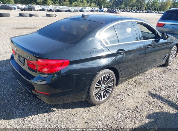 WBAJS3C08LWW70504 2020 BMW 5 SERIES Black Задня права чверть