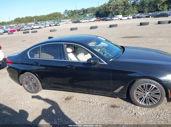 WBAJS3C08LWW70504 2020 BMW 5 SERIES Black Вид задньої частини салону